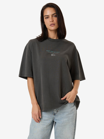 THRILLS Everything Within Reason Oversized Tee - MERCH BLACK