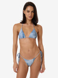 THRILLS - Shades of Indigo String Bikini Top - BLUE