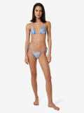 THRILLS - Shades of Indigo Micro String Bikini Bottom - BLUE