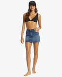 BILLABONG Marina Denim Skirt - MEDIUM DENIM