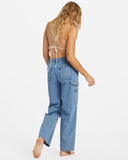 BILLABONG Leia Denim Pant - BLUE RINSE INDIGO