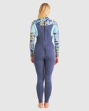 BILLABONG Synergy Back Zip Full Suit 3/2 - INDIGO OCEAN