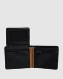 BILLABONG Dimension Wallet - BLACK/TAN