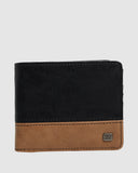 BILLABONG Dimension Wallet - BLACK/TAN