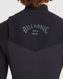 BILLABONG Revolution Chest Zip Full Wetsuit 3/2mm - BLACK