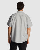 BILLABONG All Day Short Sleeve - LIGHT GREY