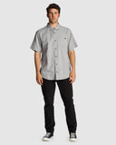 BILLABONG All Day Short Sleeve - LIGHT GREY