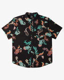 BILLABONG Sundays Short Sleeve Shirt - BLACK MULTI