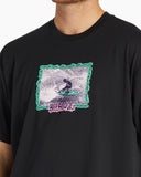 BILLABONG Slash Short Sleeve Tee - BLACK