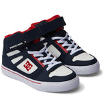 DC Kids Pure High-Top Ev - NAVY/ATH RED