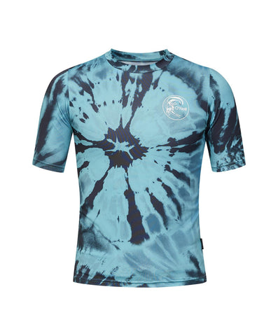 O'NEILL - Boys Dopedye Short Sleeve UV Surf Tee - TEAL