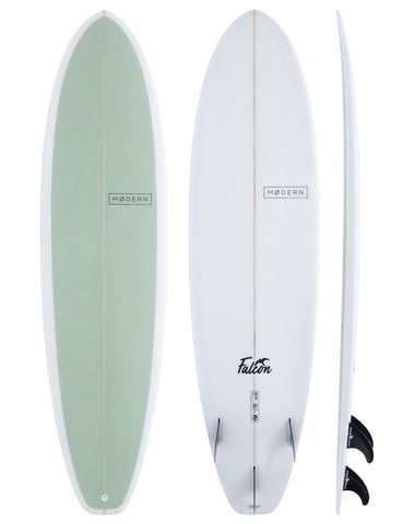 MODERN SURFBOARDS Modern Falcon PU 6'8" - OLIVE