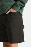 BRIXTON Builders Carpenter Shorts - WASHED BLACK