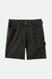 BRIXTON Builders Carpenter Shorts - WASHED BLACK