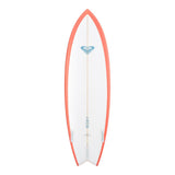 ROXY Fish Surfboard 6'2" - ORANGE