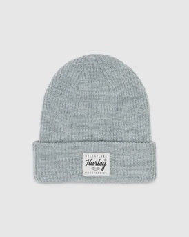 HURLEY W Supply Beanie - HEATHER GREY