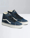 VANS Sk8 Hi Tapered - DENIM EMBROIDERY NAVY/WHITE