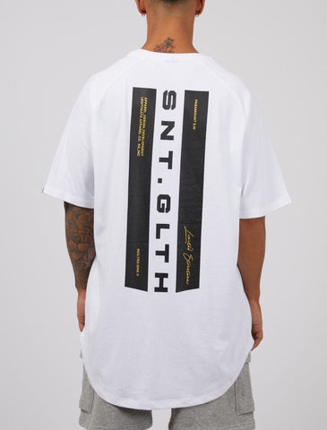 SAINT GOLIATH Lateral Tee - WHITE