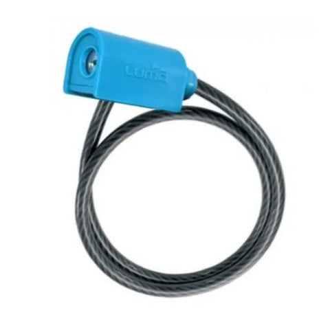 LUMA Spiral Lock Cable - BLACK/BLUE