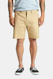 BRIXTON Builders Carpenter Shorts - SAND