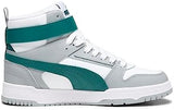 PUMA RBD Game Jr (YOUTH) - WHITE / MALACHITE / GREY / GOLD