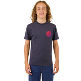 SANTA CRUZ MFG Dot Fade Tee Short Sleeve Regular Fit - NAVY