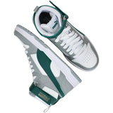 PUMA RBD Game Jr (YOUTH) - WHITE / MALACHITE / GREY / GOLD