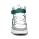 PUMA RBD Game Jr (YOUTH) - WHITE / MALACHITE / GREY / GOLD