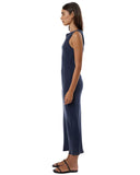 THRILLS Indigo Slip Dress - OXFORD BLUE