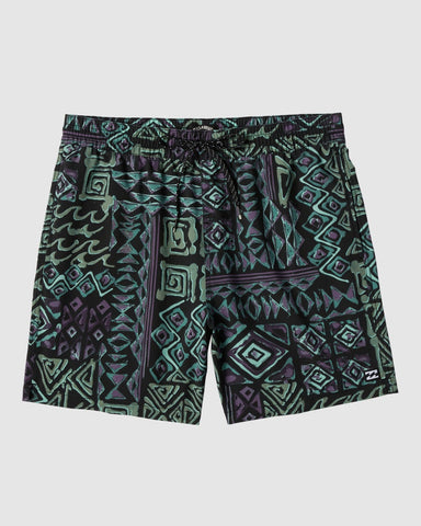 BILLABONG Boys Sundays Layback - BLACK/MULTI