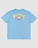 BILLABONG Boys Diamond Grit Short Sleeve Tee - BLUE WASH