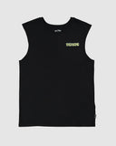 BILLABONG Boys Afterlife Muscle Tee - BLACK