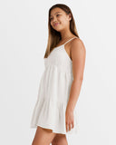 BILLABONG Junior Wave After Wave Dress - SALT CRYSTAL