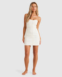 BILLABONG Kendal Tube Dress - SALT CRYSTAL