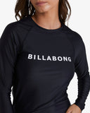 BILLABONG Society Long Sleeve Sunshirt - BLACK