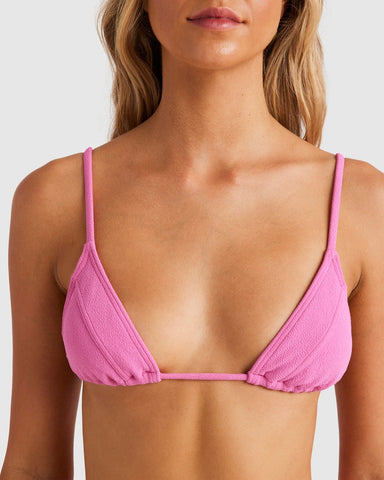 BILLABONG Sunkissed Ayla Tri Top Bikini - DAHLIA 2