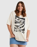 BILLABONG Night Walks T-Shirt - WHITE CAP