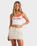 BILLABONG Athletic Billa Tank - SALT CRYSTAL