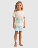 BILLABONG Sunshine Love Tee - SALT CRYSTAL