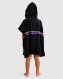 BILLABONG Groms Hooded Towel - BLACK