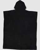 BILLABONG - Boys Wetsuit Hoodie Towel - BLACK