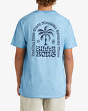 BILLABONG Big Wave Shazza Short Sleeve Tee  - BLUE WASH