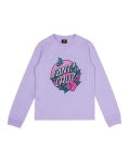 SANTA CRUZ Take Flight Dot Long Sleeve Tee - LAVENDER