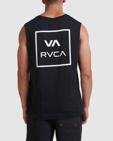 RVCA Va All The Ways Muscle Tee - BLACK