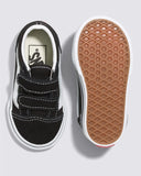 VANS - Toddler/Youth Old Skool V - BLACK/WHITE