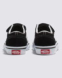 VANS - Toddler/Youth Old Skool V - BLACK/WHITE