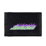 SANTA CRUZ - Global Flame Dot Velcro Wallet