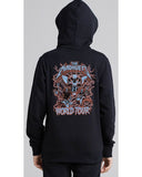 THE MAD HUEYS World Tour Youth Pullover - BLACK