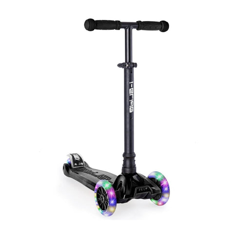 I-glide 3 Wheel Kids Scooter - BLACK