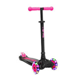 I-glide 3 Wheel Kids Scooter - PINK/BLACK